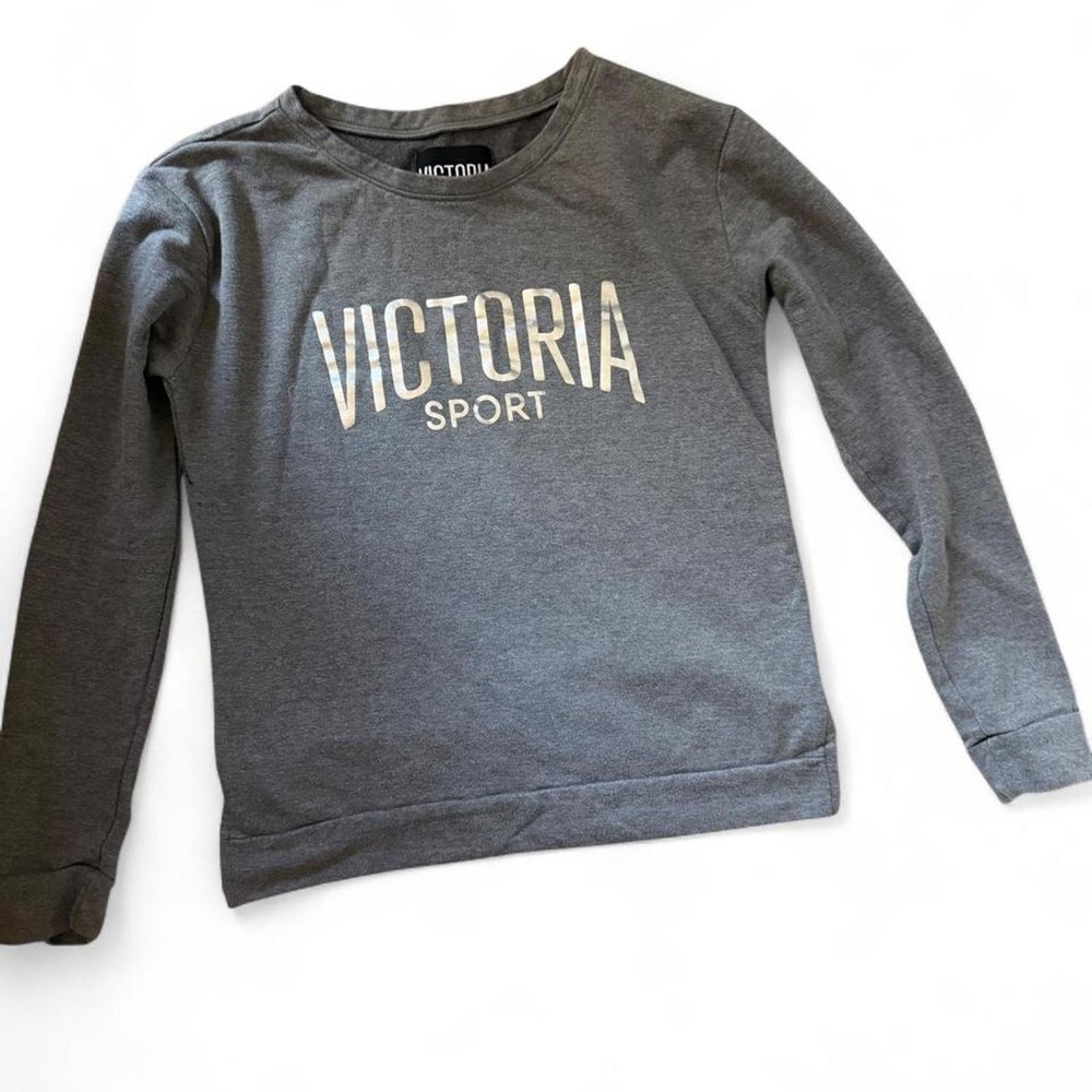 Victoria's Secret sport gray long sleeve shirt
